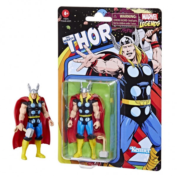 Hasbro Marvel Legends Retro 375 Collection Actionfigur - Thor