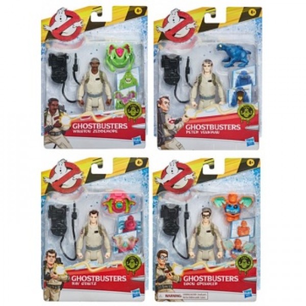 Ghostbusters - Geisterschreck Figur Ray Stantz mit Geist und Zubehör, Spielzeug für Kinder ab 4 Jah
