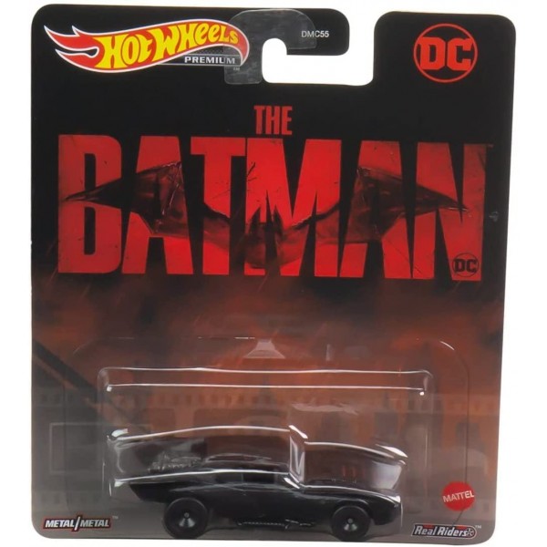 Hot Wheels Premium - Batmobile - The Batman - GRL75 DMC55 Real Riders 1:64