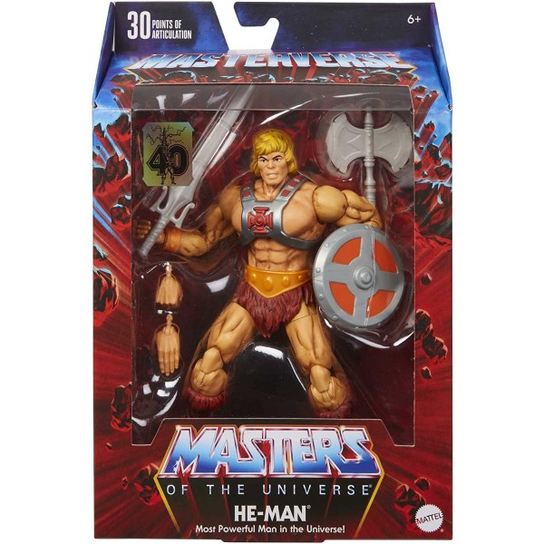 Masters of the Universe - Masterverse Collection Actionfigur He-Man 40. Jubiläum HJH58