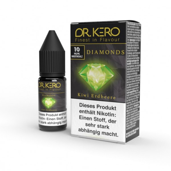 Dr. Kero - Diamonds - Kiwi Erdbeere 10mg / 10ml Nikotinsalz Liquid