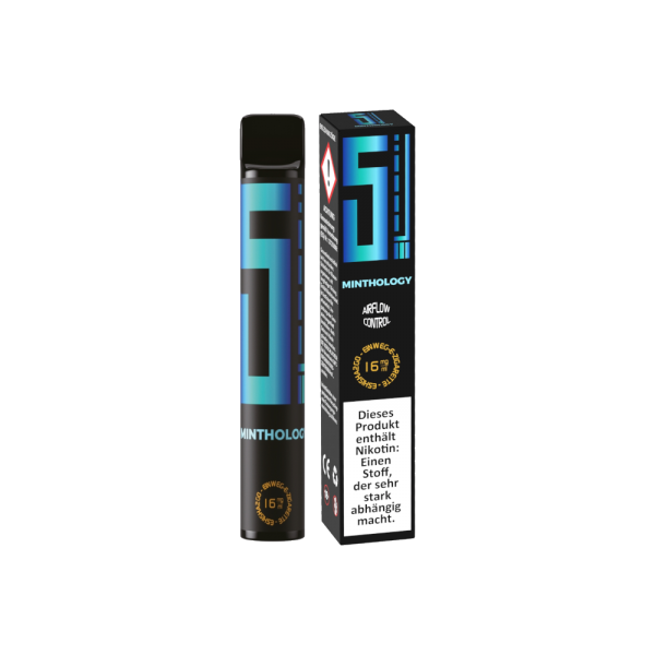 5EL - Minthology - Einweg E-Zigarette 16mg Nikotin