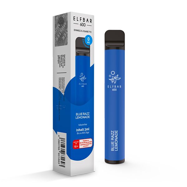 Elfbar 600 - Blue Razz Lemonade 0mg - Einweg E-Zigarette