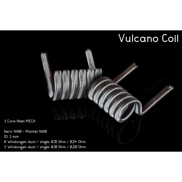 Franktastische - Vulcano Coil Ni90 Dualset